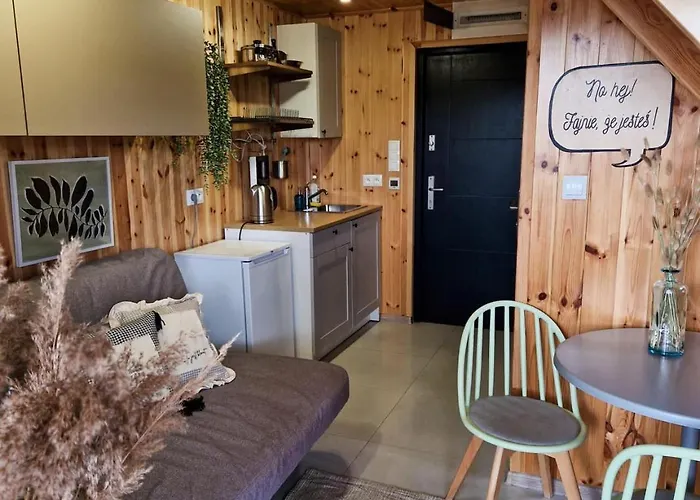 Wdzydze Nad Jeziorem Semesterbostad *