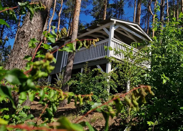 Wdzydze Nad Jeziorem Semesterbostad *